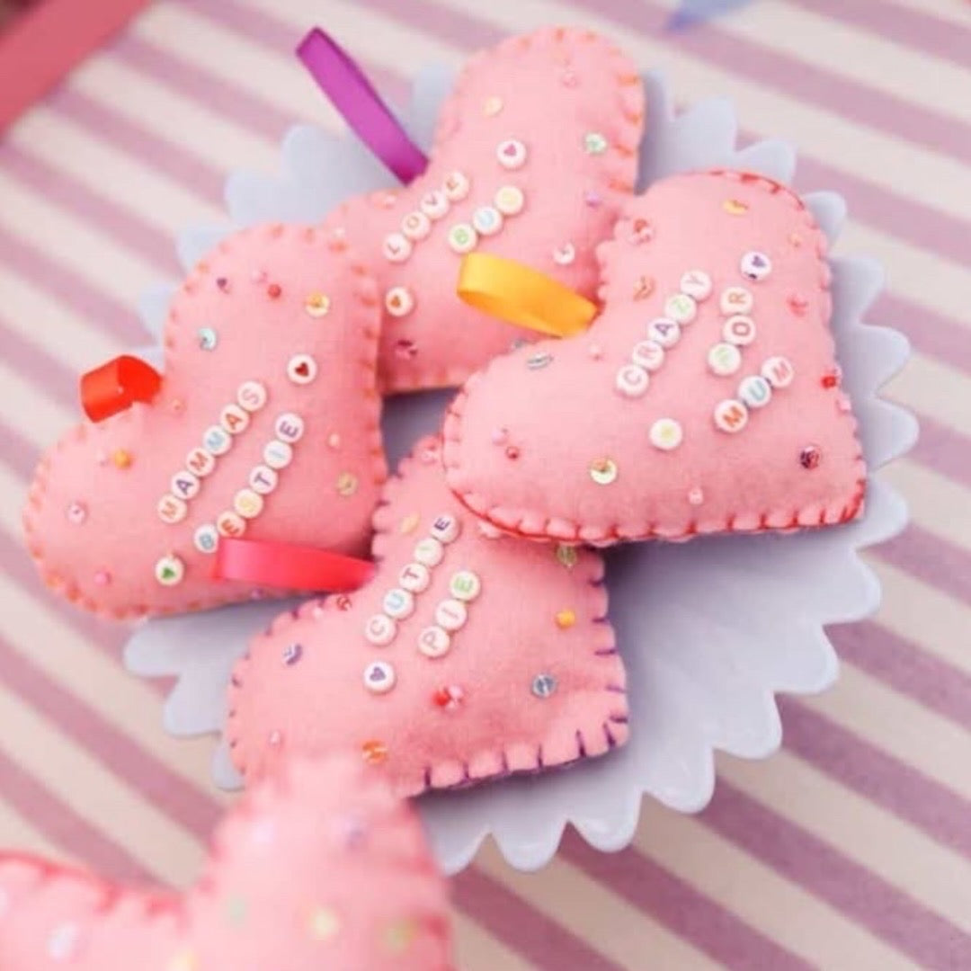 Candy Heart Ornament